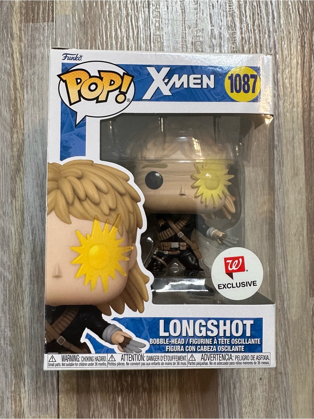 Funko POP! Marvel X-Men Longshot #1087 New, Never Opened